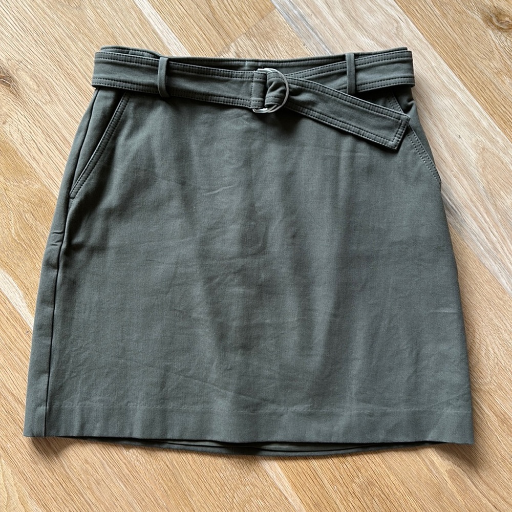 Belted Pencil Skirt with Pockets from Ann Taylor